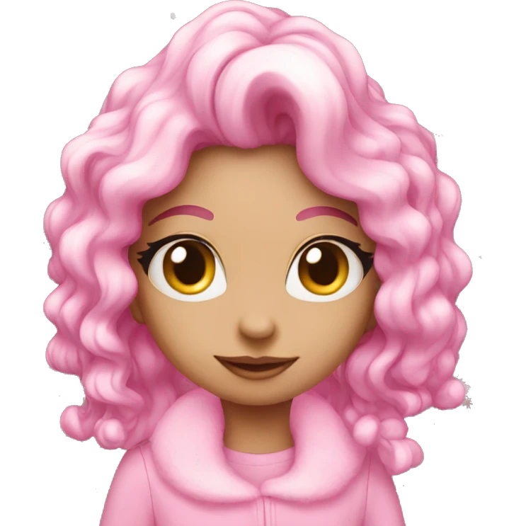 aesthetic christmas pink emoji