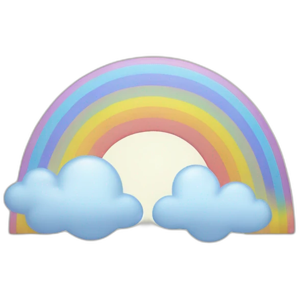 Arc-en-ciel emoji