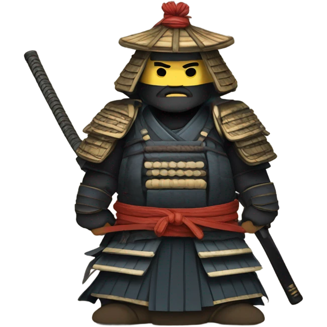 Ronin samurai  emoji