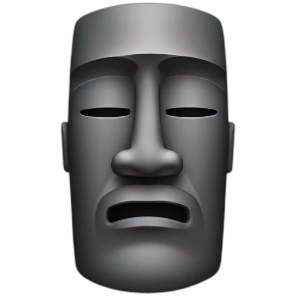 Moai emoji