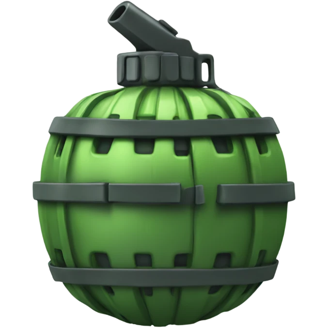 grenade green emoji
