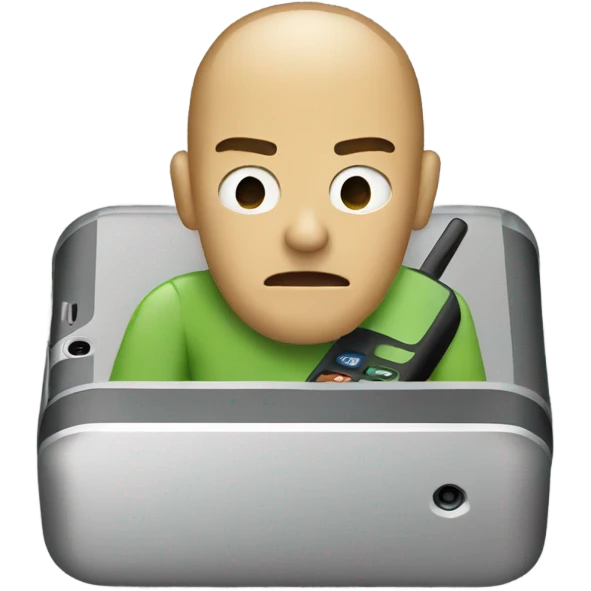 cell phone - ban emoji