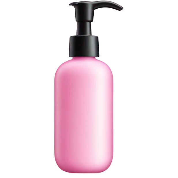 pink skincare bottle emoji