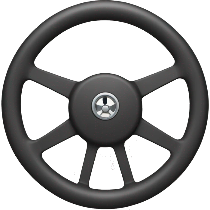 steering wheel emoji