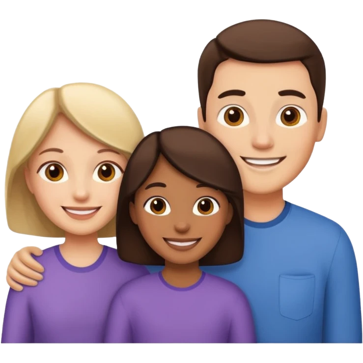Family black emoji