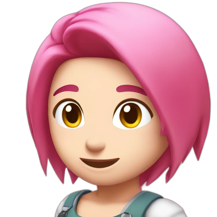 Amy rose la hérissonne emoji