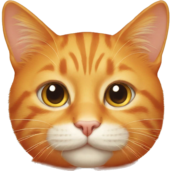orange cat emoji