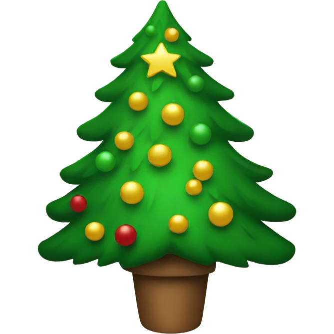 christmas tree emoji