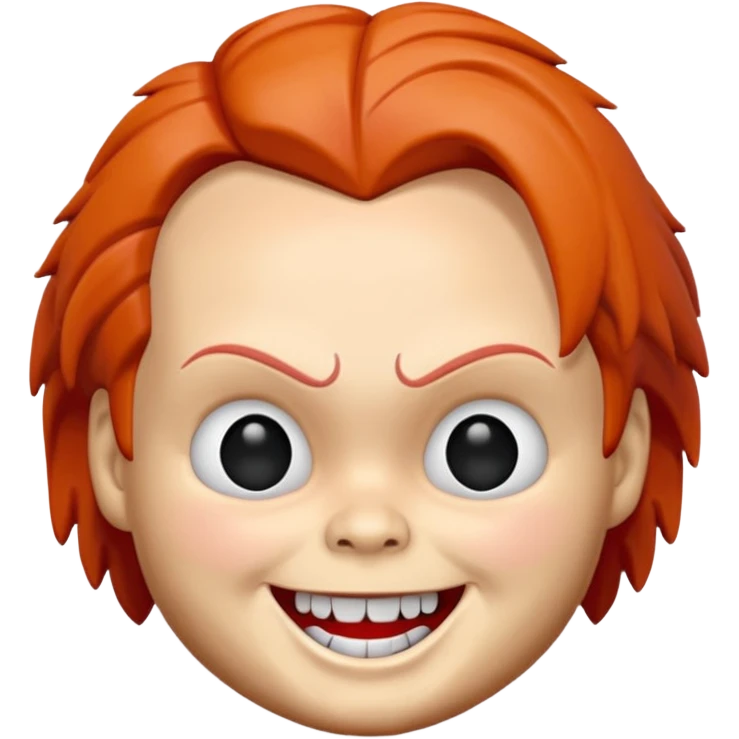Un emojin de chuky emoji