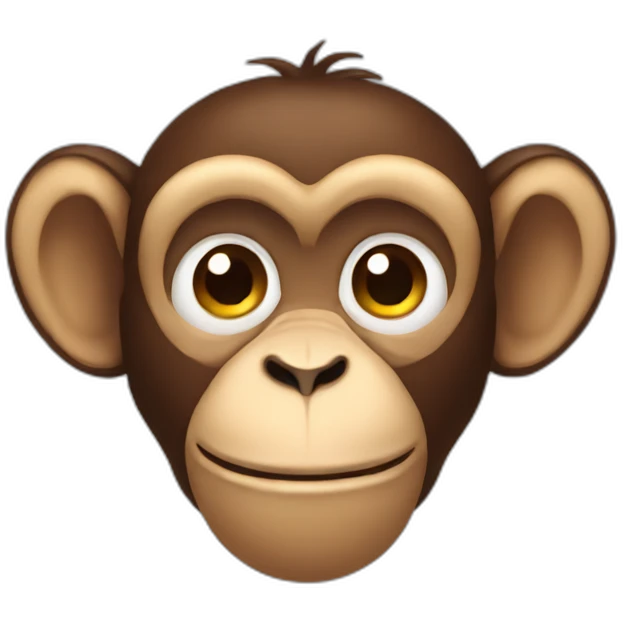 monkey with big ears emoji
