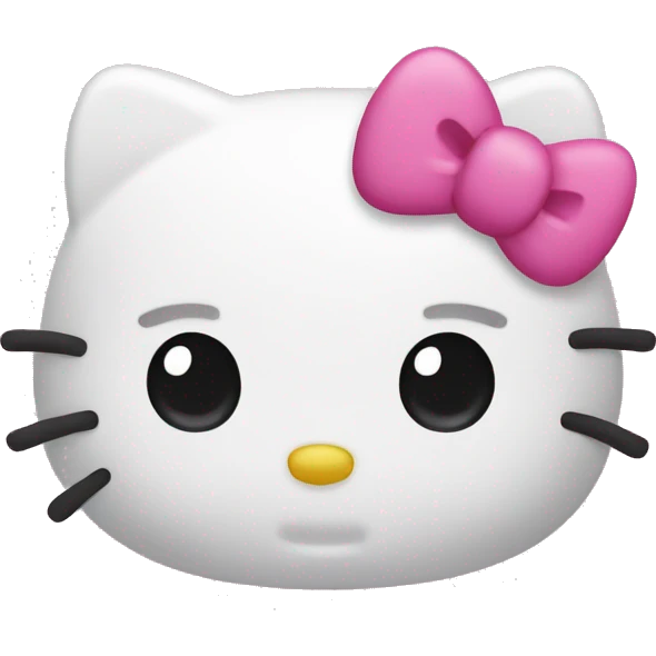 Hello kitty emoji