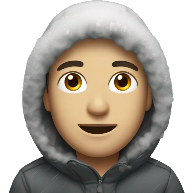 Snowy weather  emoji