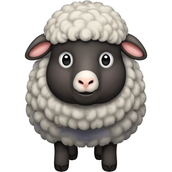 Black sheep emoji