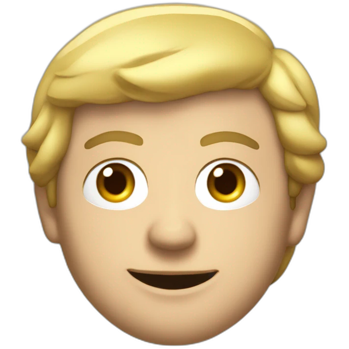 Macron with a tmax emoji