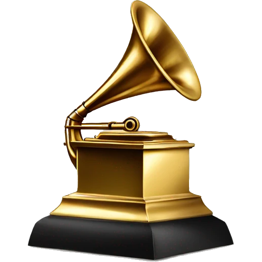 Grammy award emoji