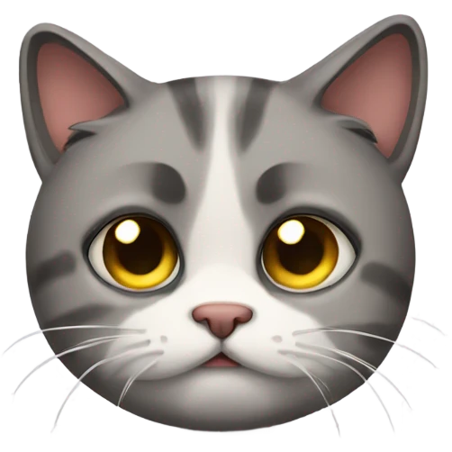 Sad cat emoji