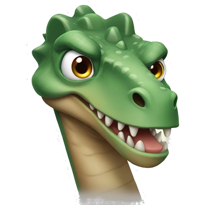 silahlı dinozor emoji