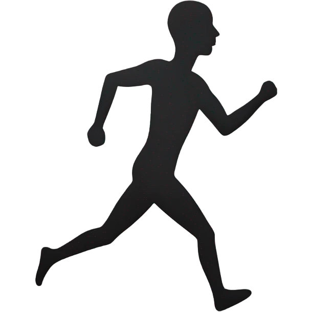 white runner emoji emoji