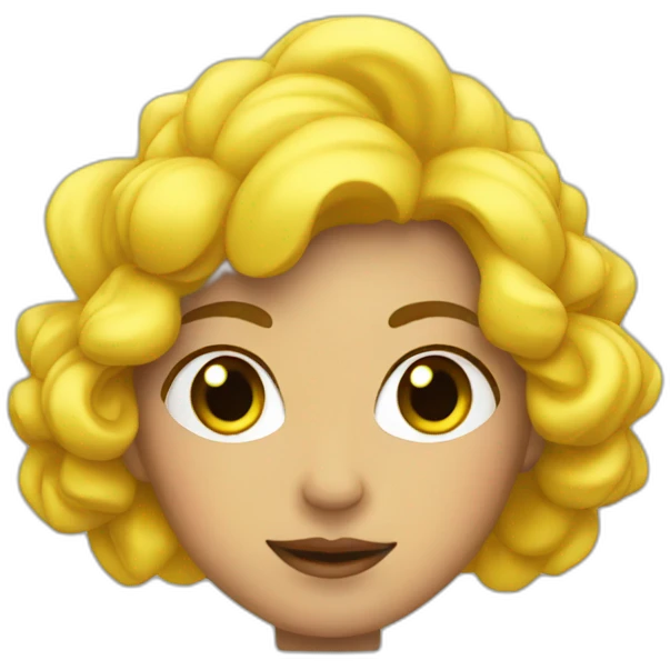 Rosa amarilla emoji