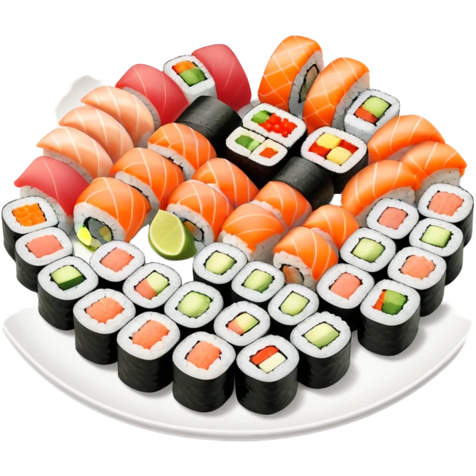 sushi rolls emoji