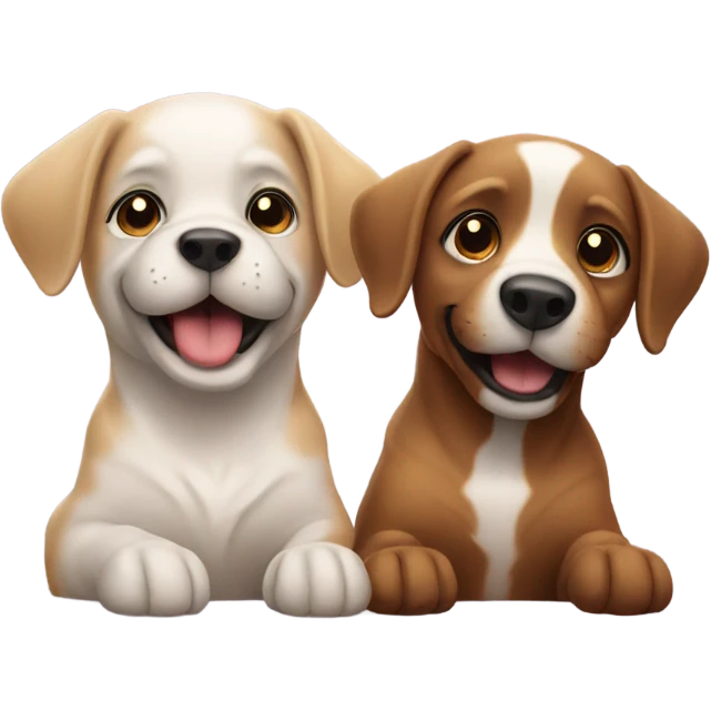 dog-dog emoji