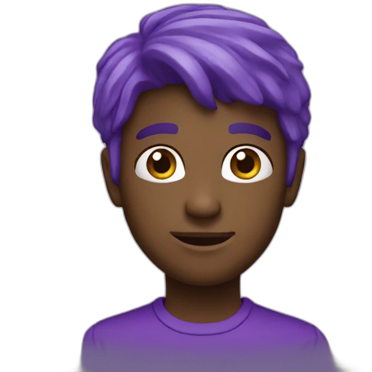 Purple emoji