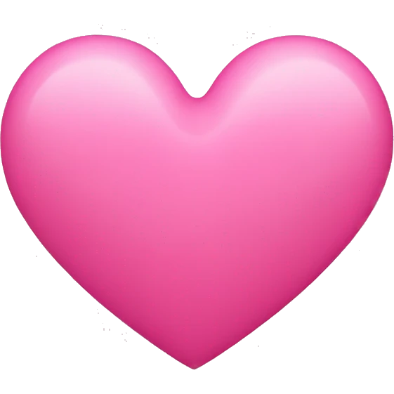 pink heart emoji