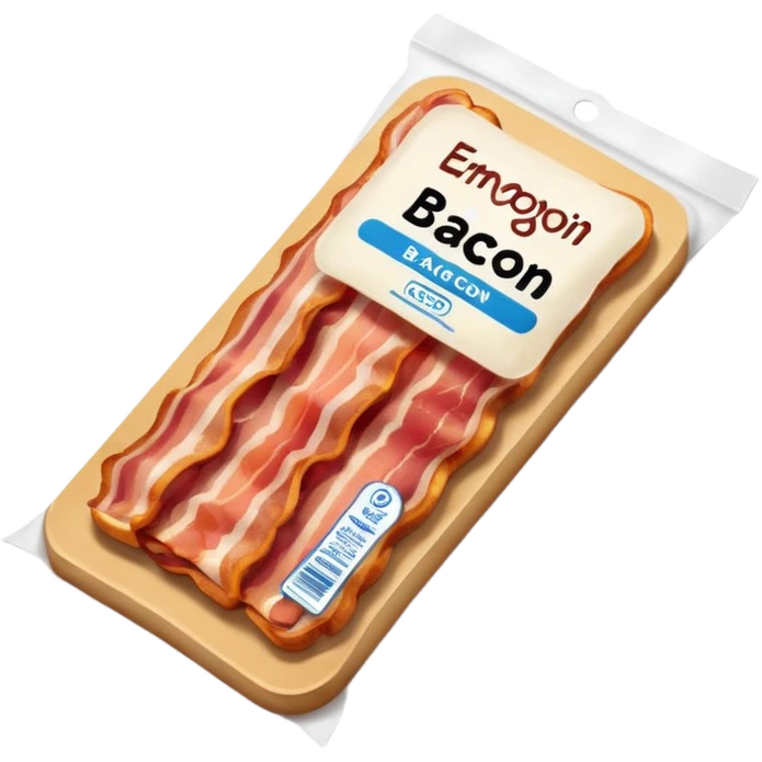 packaged bacon emoji