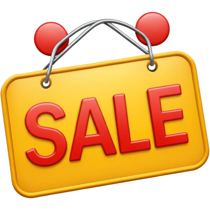 Sale emoji