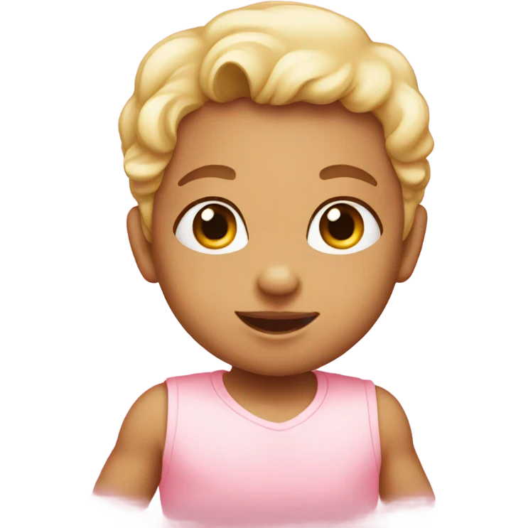 Baby pink heart emoji emoji