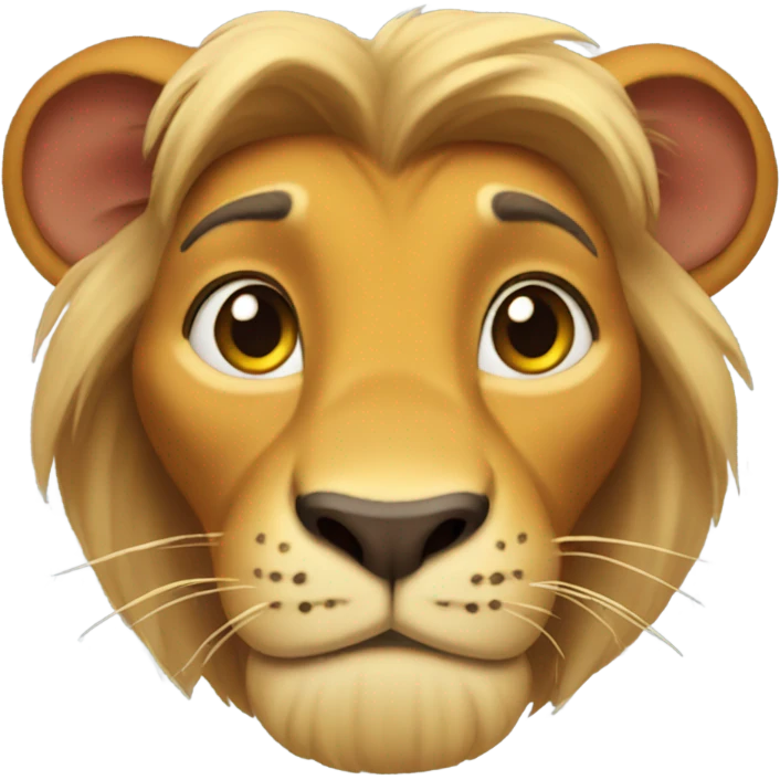 Simba from the lion king  emoji