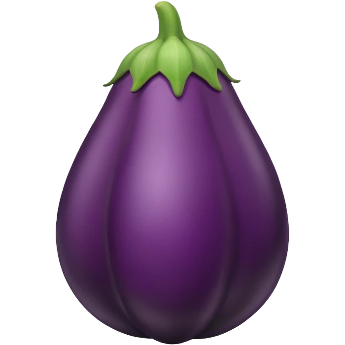 A coak looking eggplant emoji