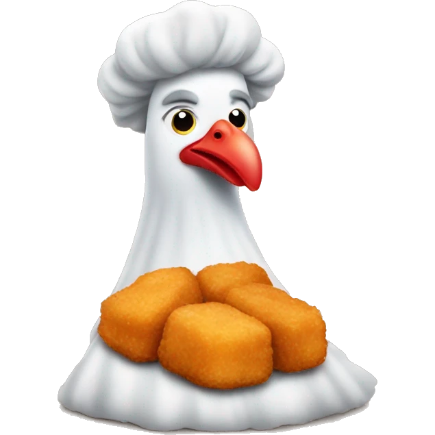 Stinky chicken nugget  emoji