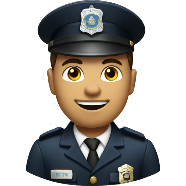 Customs officer emoji