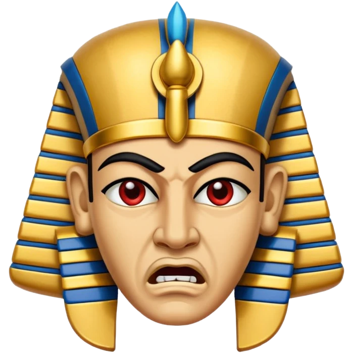 angry pharao emoji