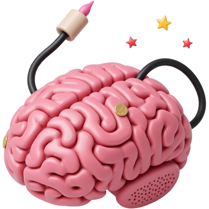brain with wires emoji