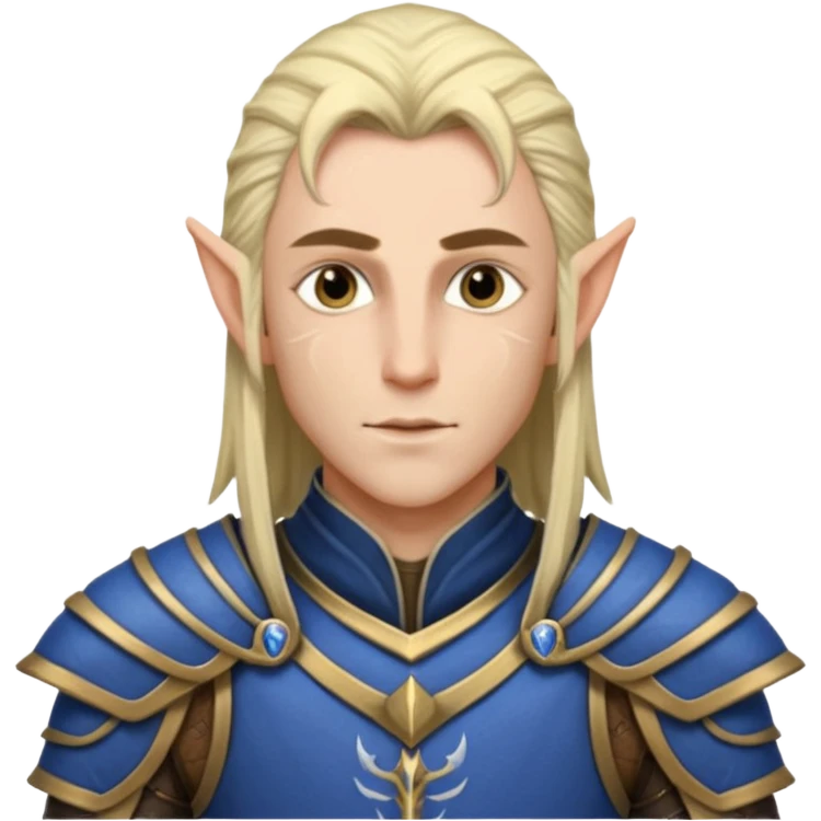 ESO male high elf emoji