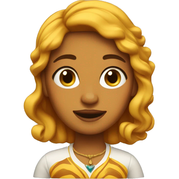tigreña wavy woman emoji