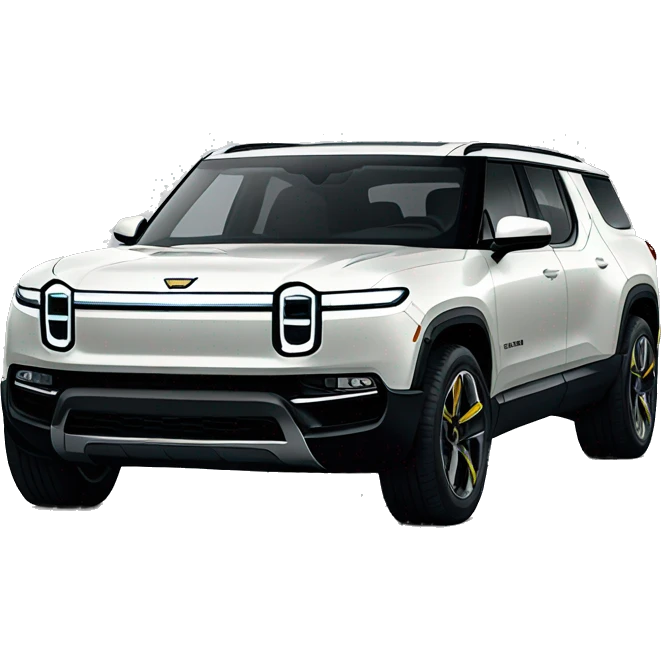 Rivian r3 car driving  emoji