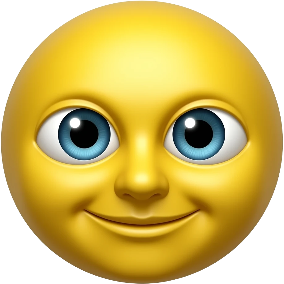 Yellow emoji with 3 eyes emoji