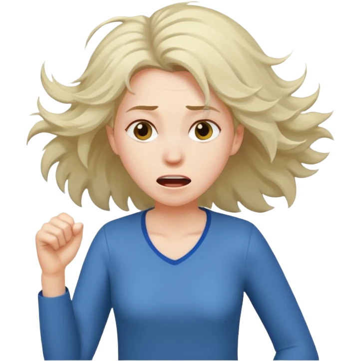 Late to work (female) emoji