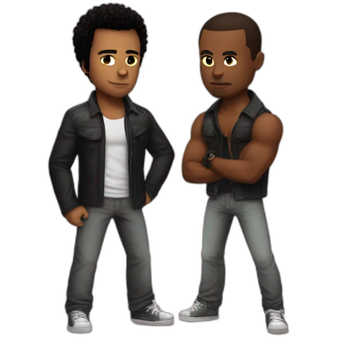 fight club the narator and tyler emoji
