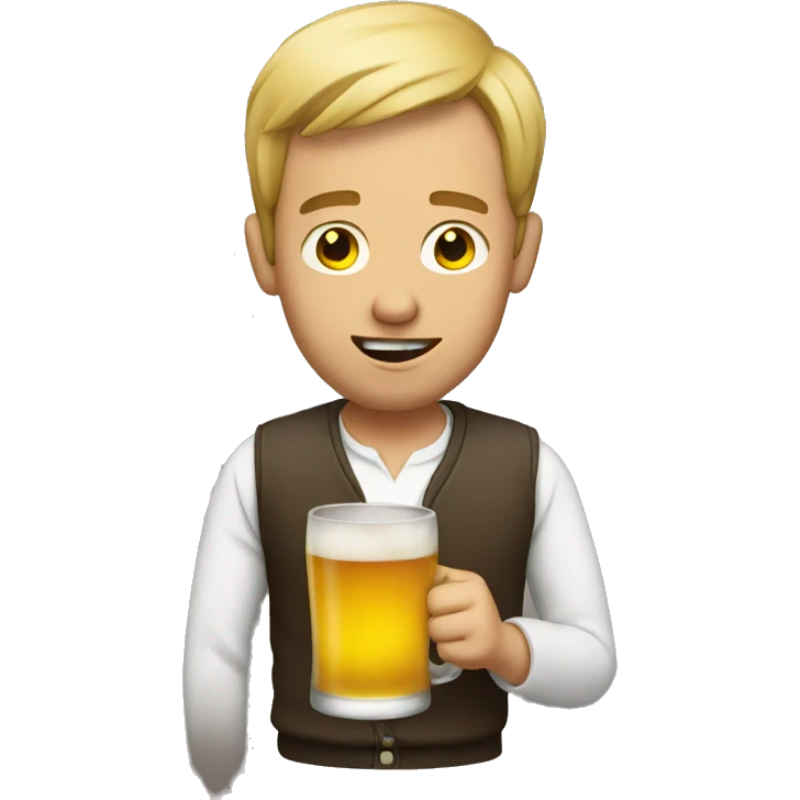 Drunk guy emoji