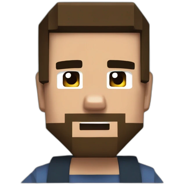 Steve Minecraft emoji