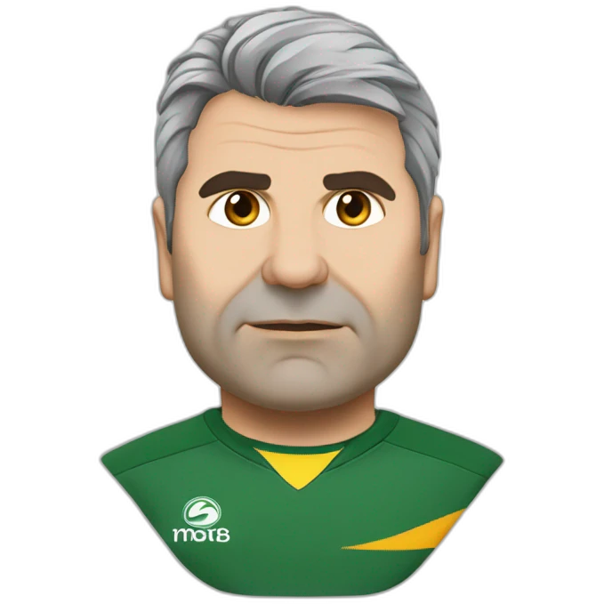 ange postecoglou with grey hair emoji