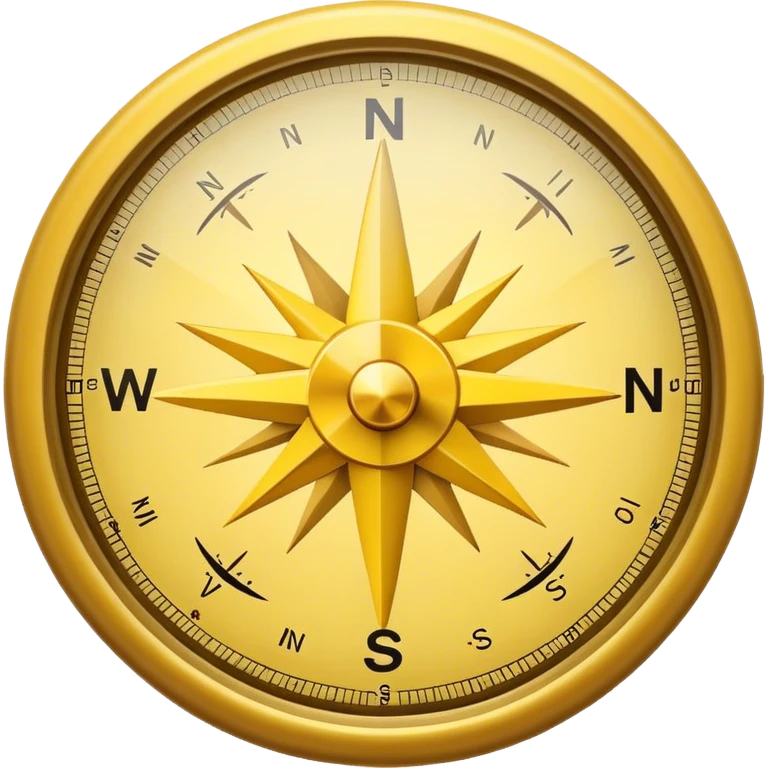 yellow compass emoj emoji