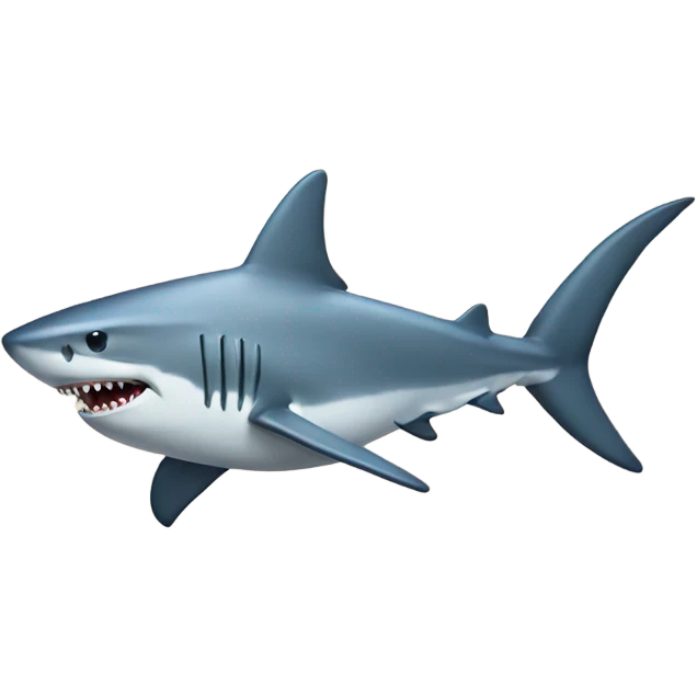 Shark talking emoji