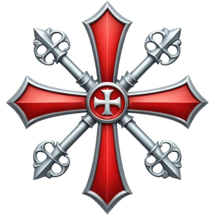 the cross patea  of the knights templar sec xi emoji
