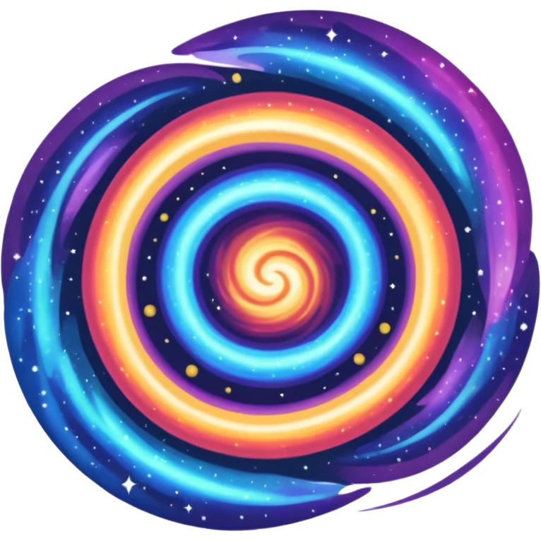 two galaxies colliding emoji