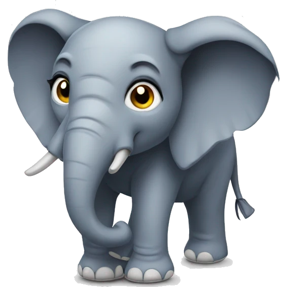 Cool elephant  emoji